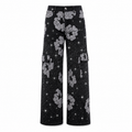 Midnight Crystal Cargo Jeans