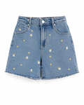Daisy Days Embroidered Shorts