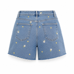 Daisy Days Embroidered Shorts